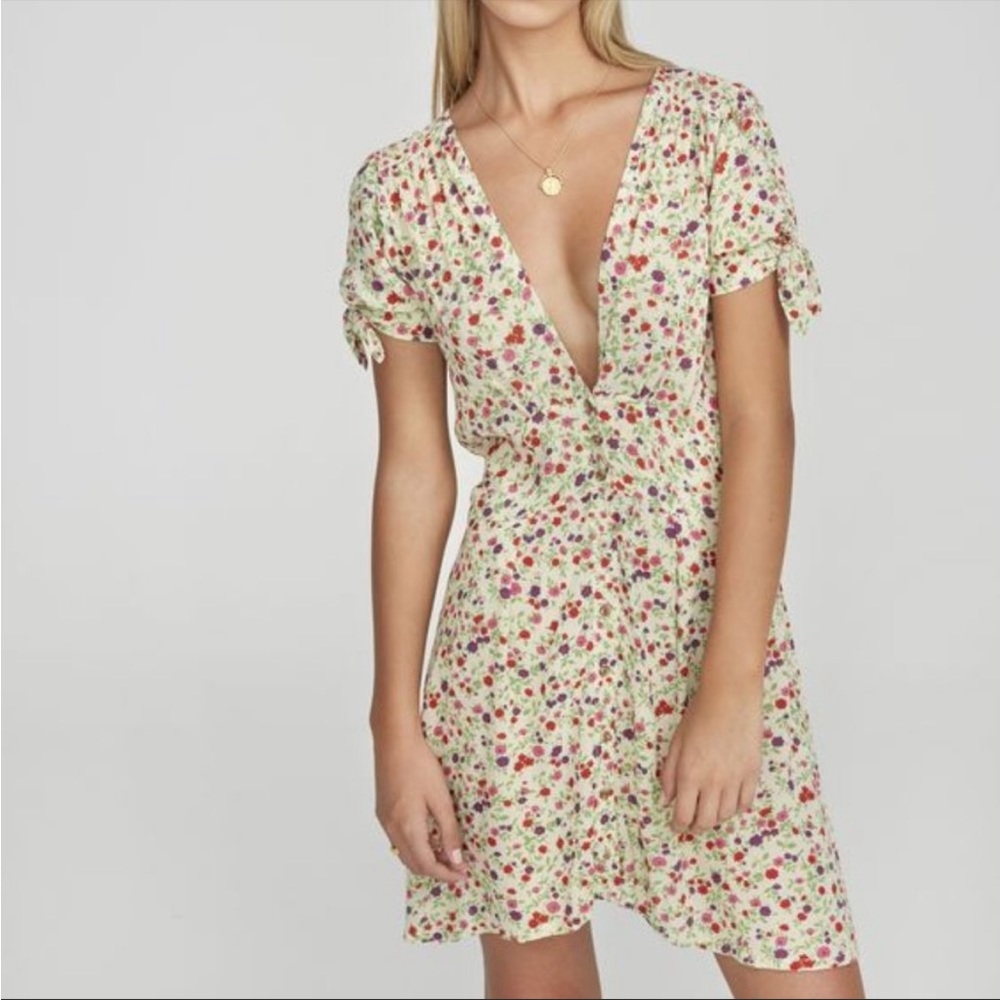 Faithfull the brand Marianne Mini Dress in Bastille Floral